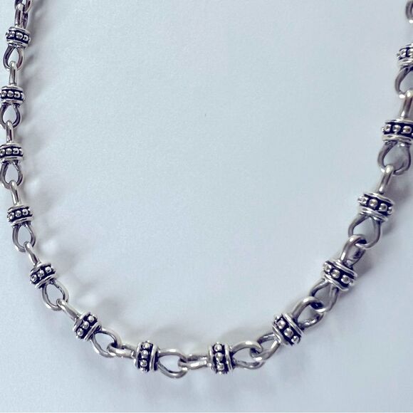 Premier Designs Silver Tone 18” Link Chain Necklace - Picture 4 of 14